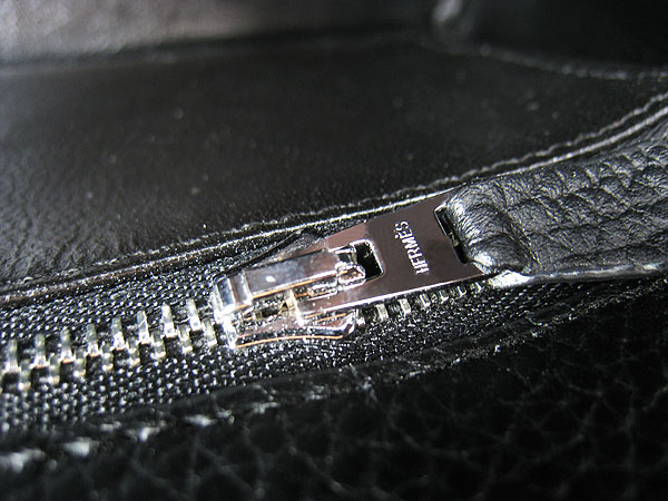 7A Replica Hermes Kelly 32cm Togo Leather Bag Black 6108